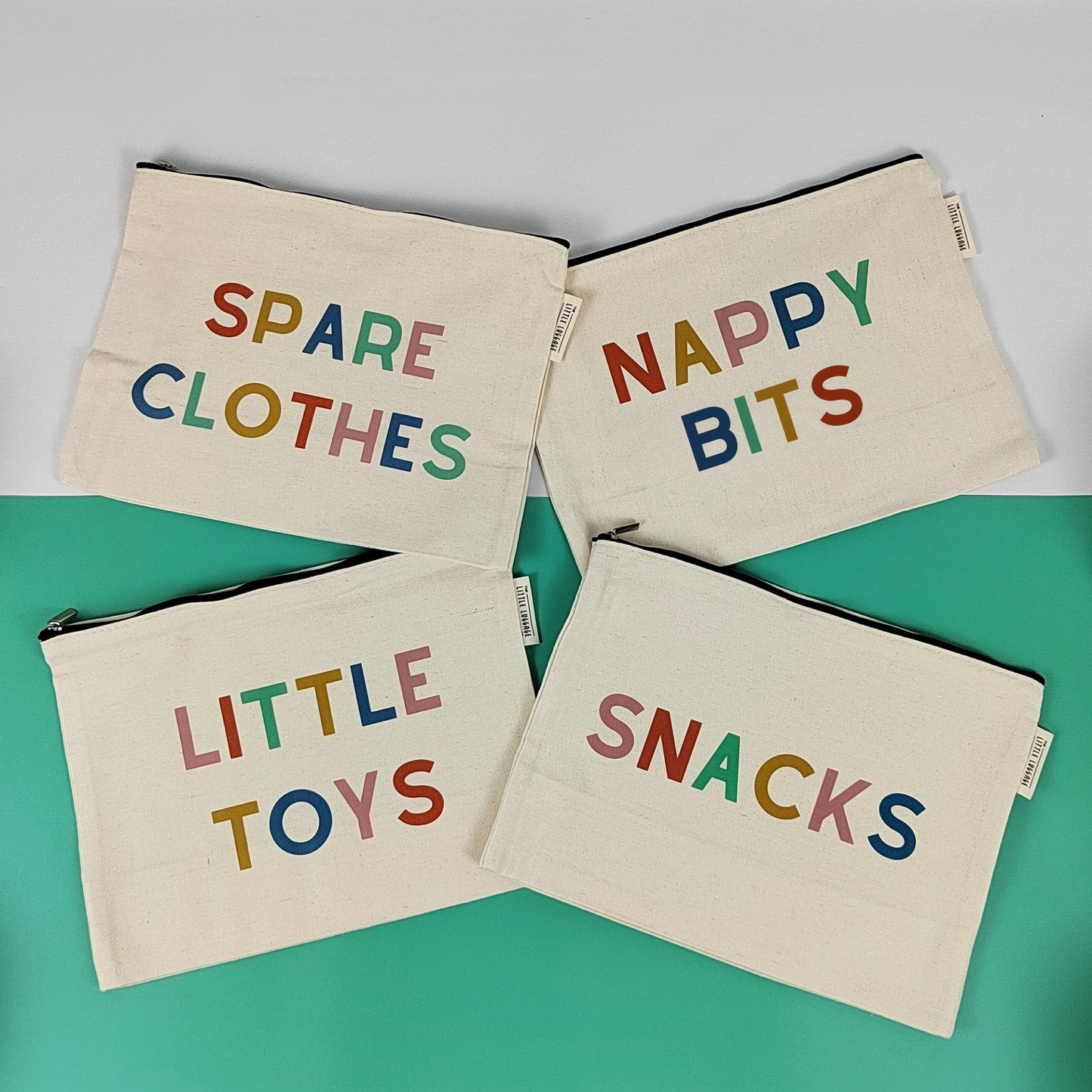 XL Baby Essentials Zipped Pouch Set