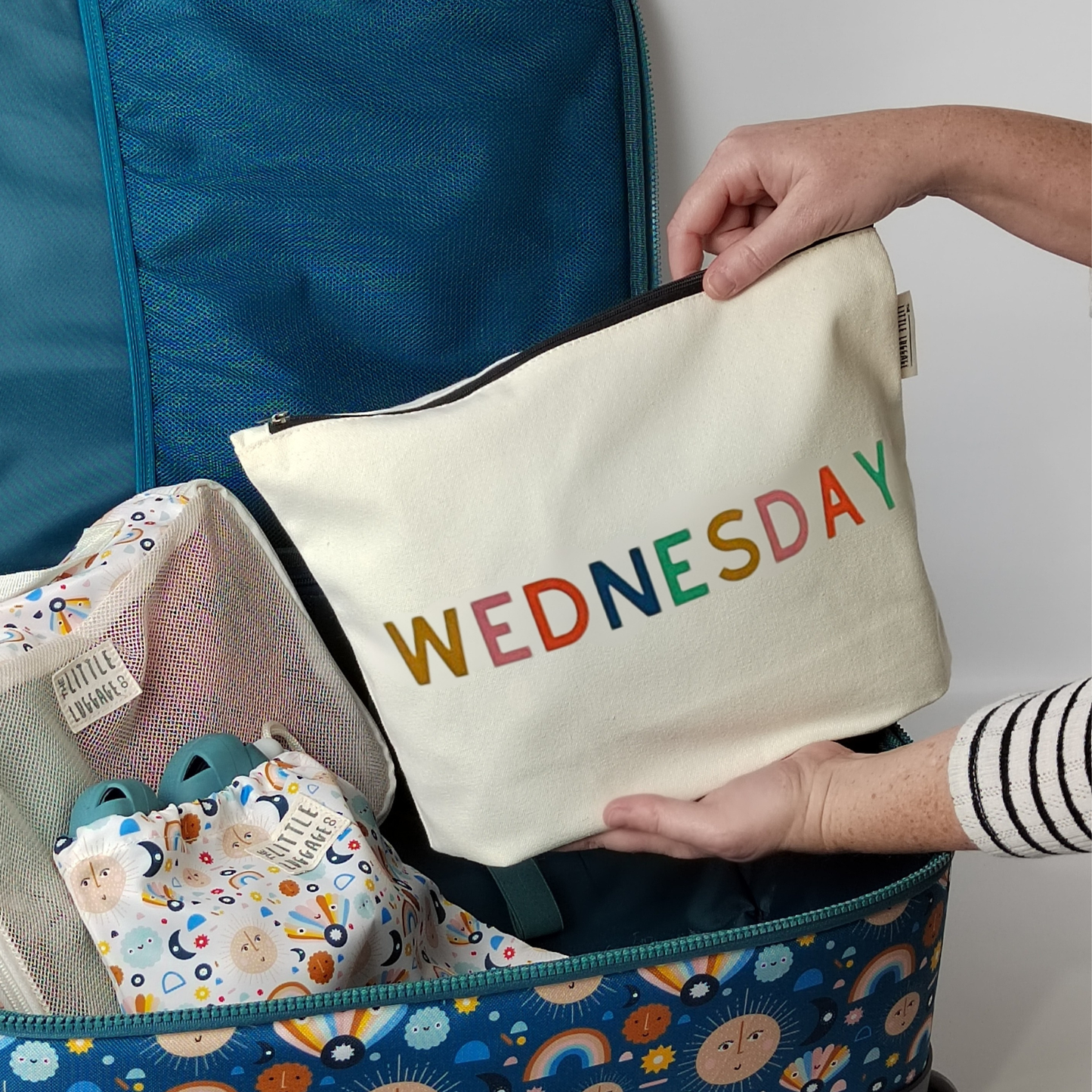 Weekday Zipped Packing Pouch Set