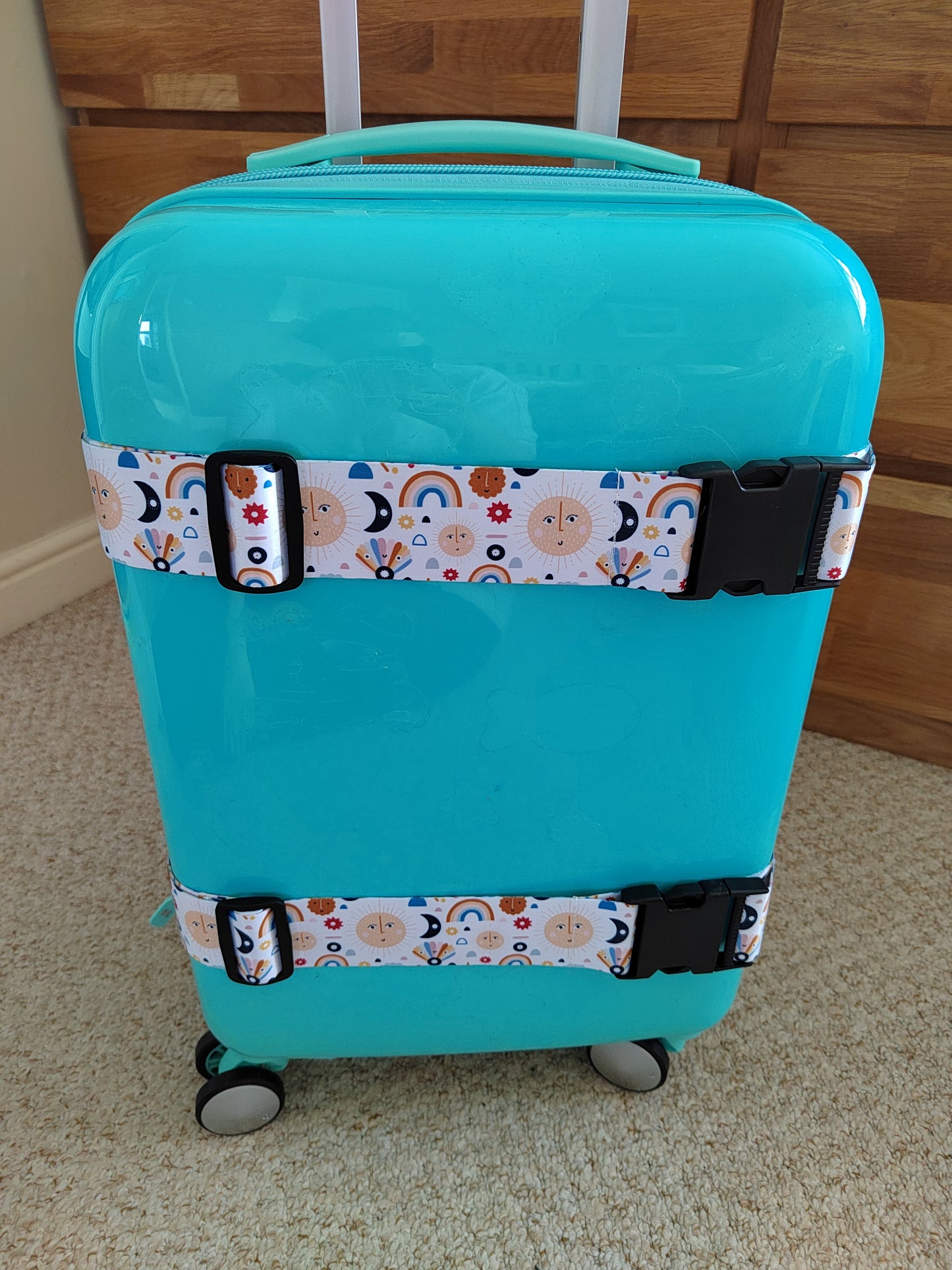 Playtime Print Luggage Strap
