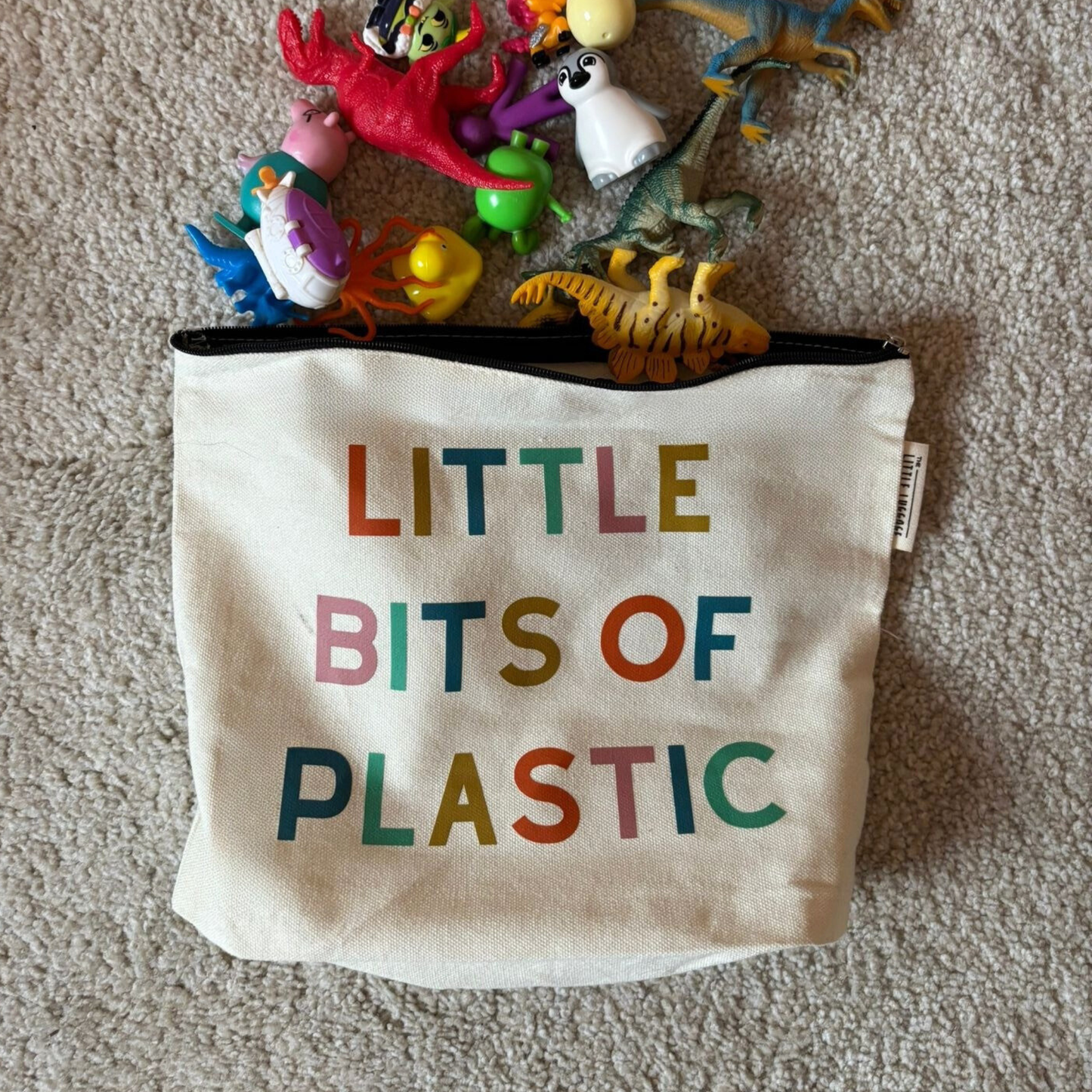XL Little Bits of Plastic Pouch