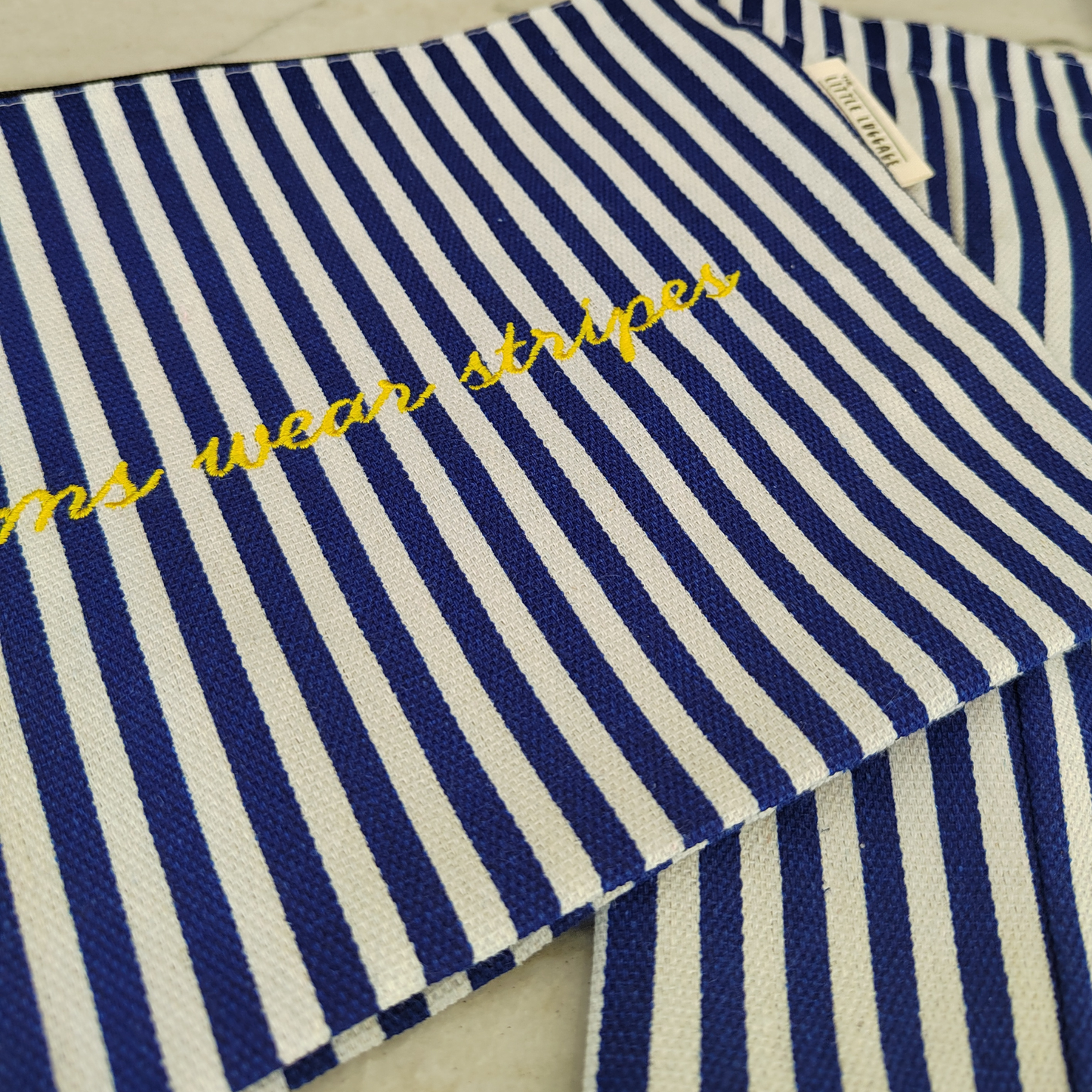 Mums Wear Stripes Tote Bag & Pouch Set