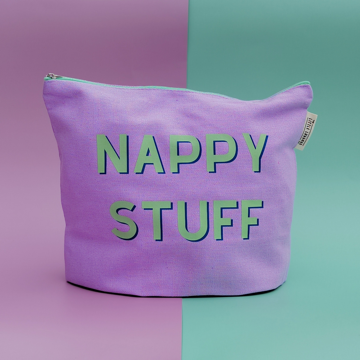 XL Lilac Nappy Stuff Pouch