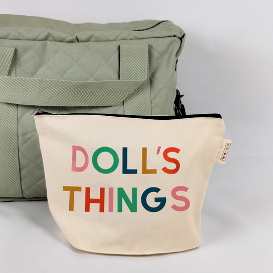 XL Doll's Things Pouch