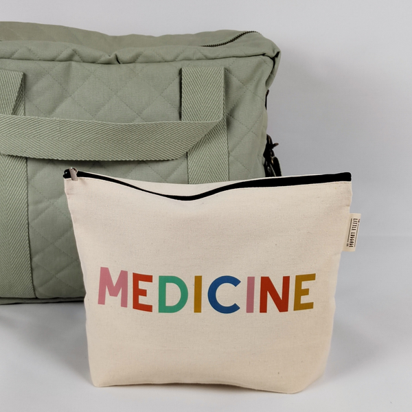Medicine Zipped Pouch Organiser – The Little Luggage Co