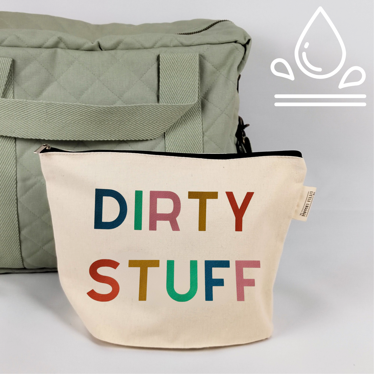 XL Lined Dirty Stuff Pouch