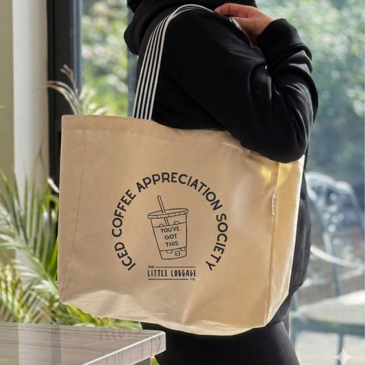 Iced Coffee Tote Bag
