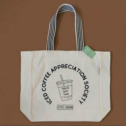Iced Coffee Tote Bag