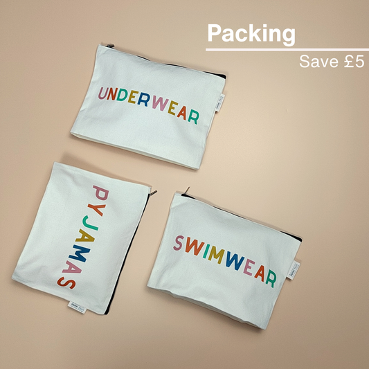 Large Packing Pouch Bundle