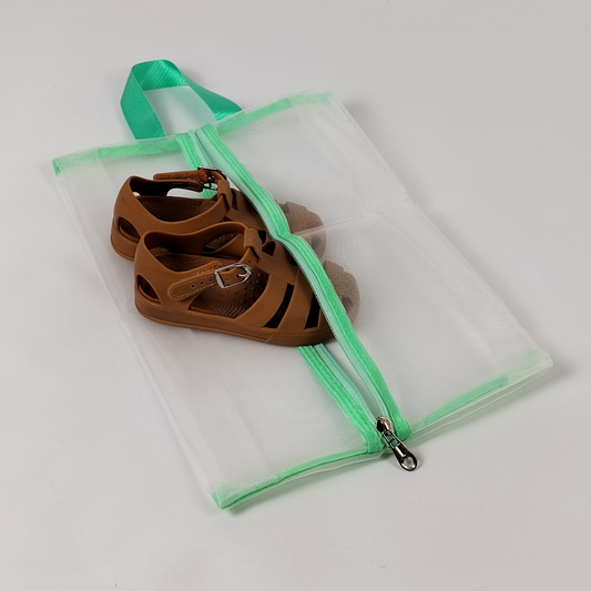 Neon Pop Mint Shoe Organiser