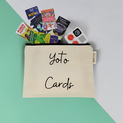 Monochrome Yoto Cards Pouch