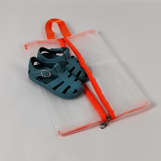 Neon Pop Orange Shoe Organiser