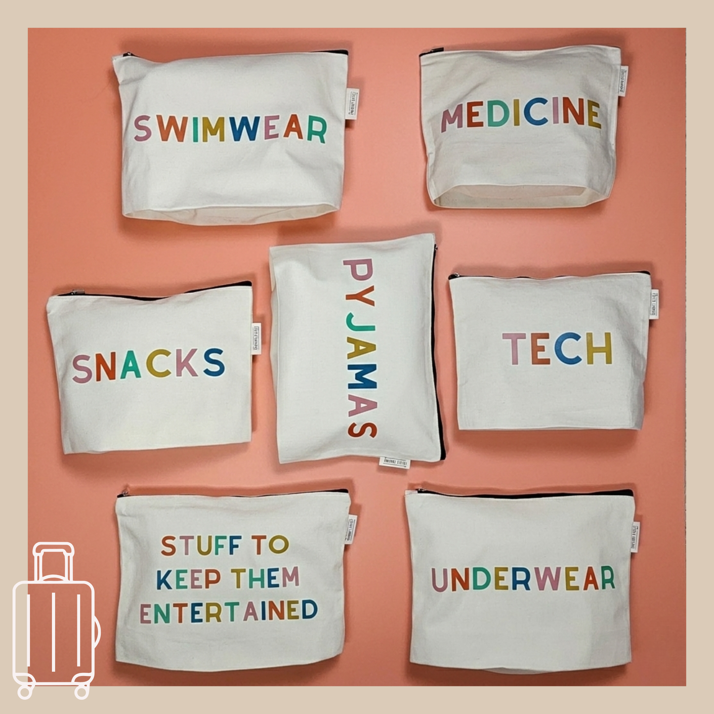 Packing Pouch Bundle - Save £28!