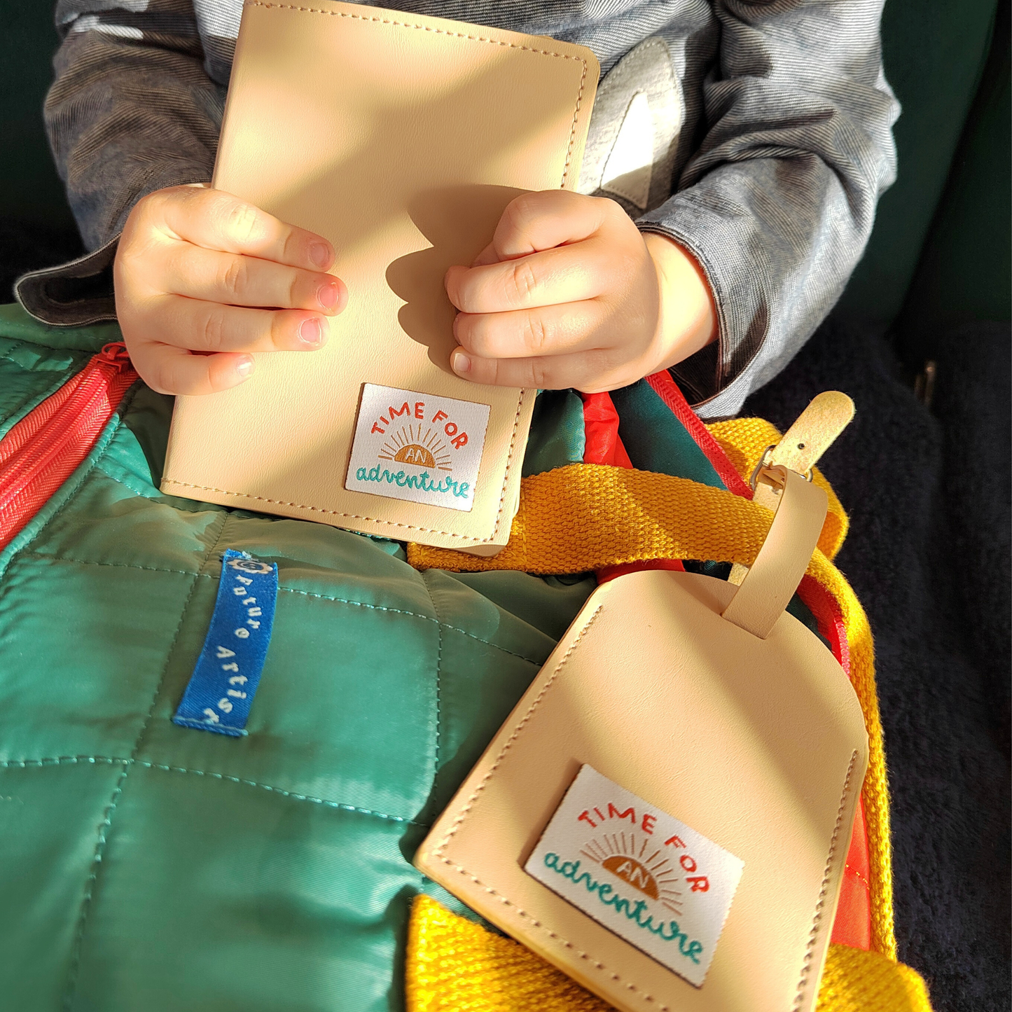 Kids Travel Passport Set