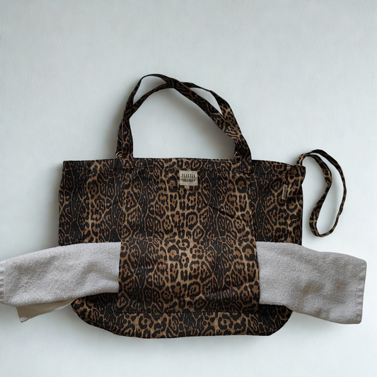 Leopard Print Swim Tote Bag