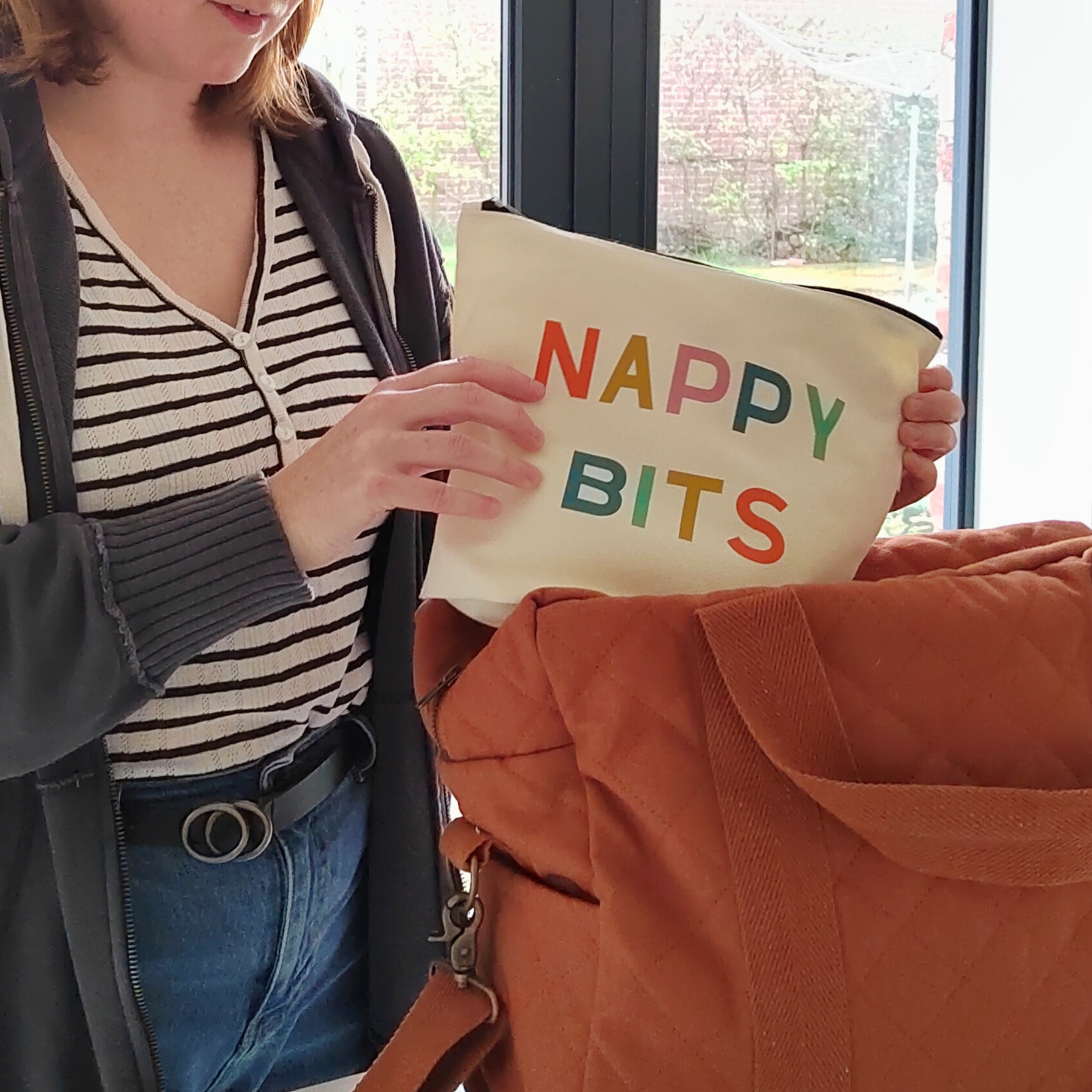XL Nappy Bits Pouch