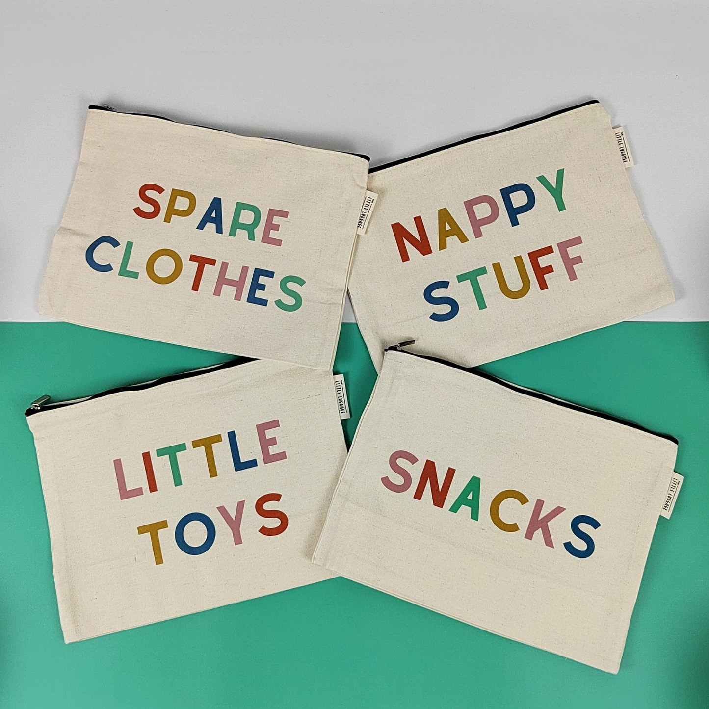 XL Baby Essentials Zipped Pouch Set
