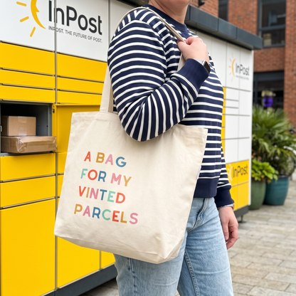 Vinted Parcels Tote Bag